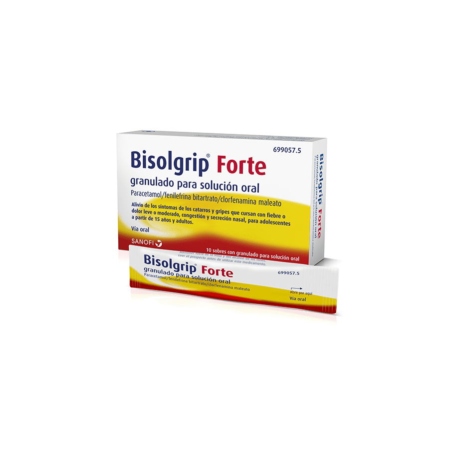Bisolgrip Forte 10 Sobres Granulado