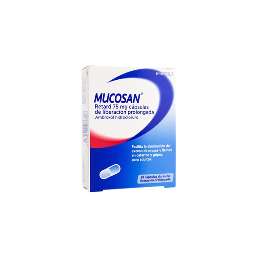 Mucosan Retard 75 mg 30 cápsulas de liberación prolongada
