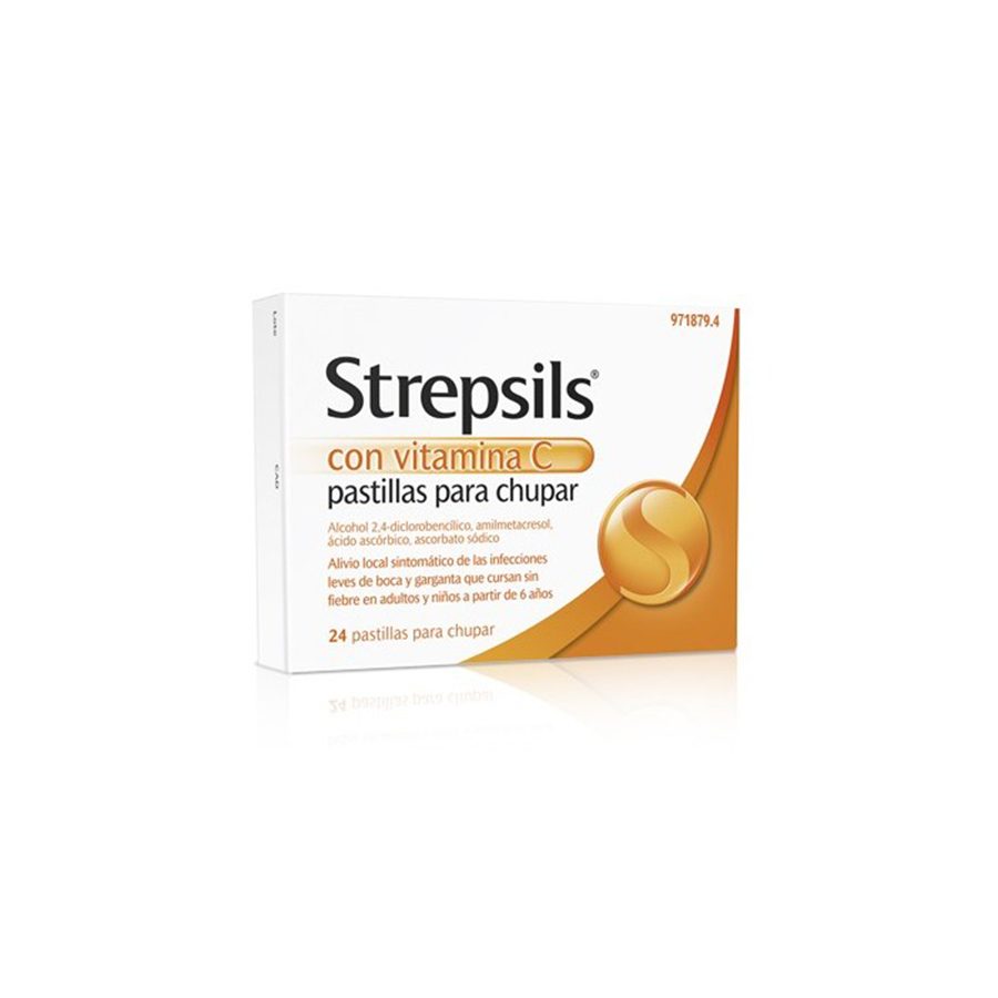 Strepsils Vitamina C Pastillas Para Chupar