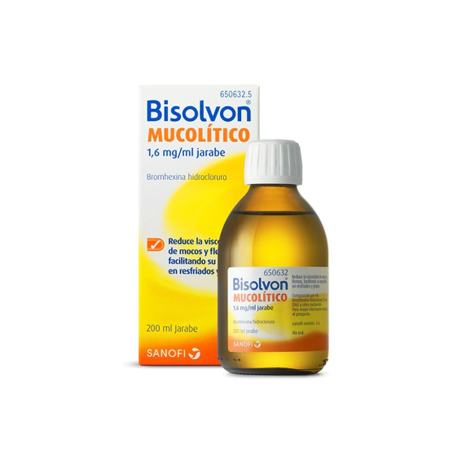 Bisolvon Mucolítico 1,6 mg/ml Jarabe 200 ml