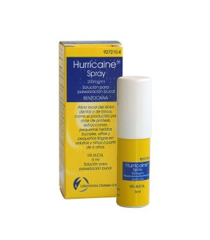Hurricaine Spray 200 mg/ml Solución Para Pulverización Bucal