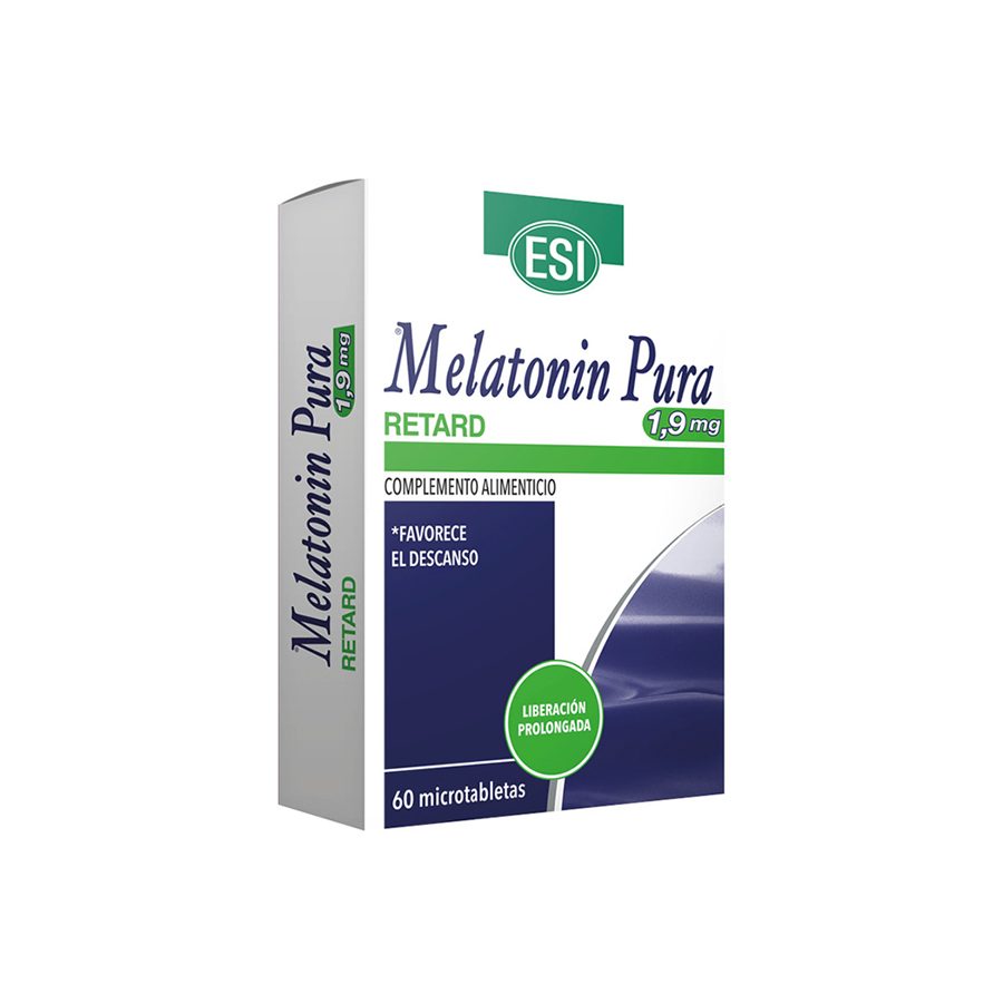 Melatonin Retard 1,90 mg 60 Tabletas Melatonina