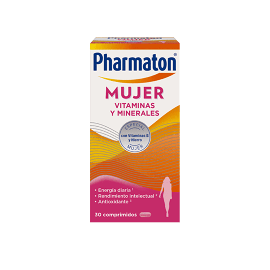 Pharmaton Mujer Vitaminas y Minerales 30 Comprimidos