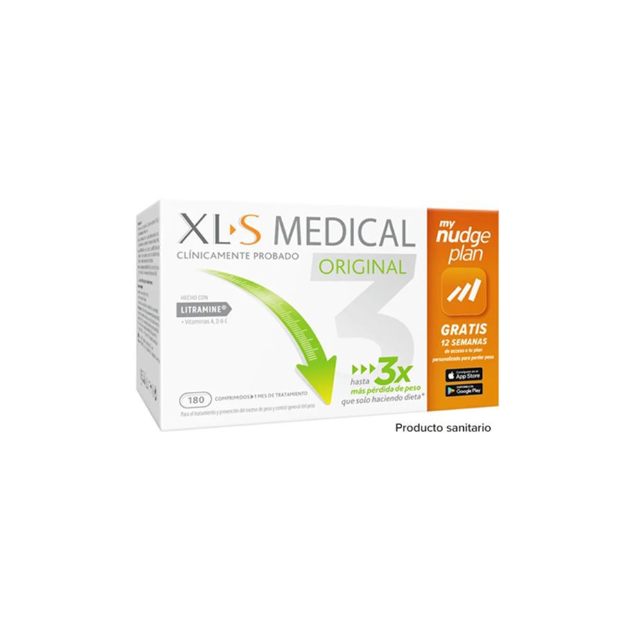 XLS Medical Original Captagrasas Nudge 180 Comprimidos