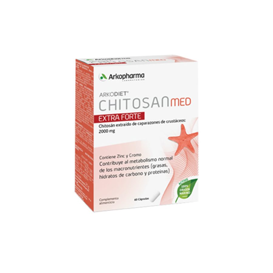 Arkodiet Chitosan Extra Forte 500 mg Med – 60 cápsulas