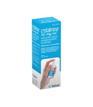 Cristalmina 10 mg/ml Solución Para Pulverización Cutánea