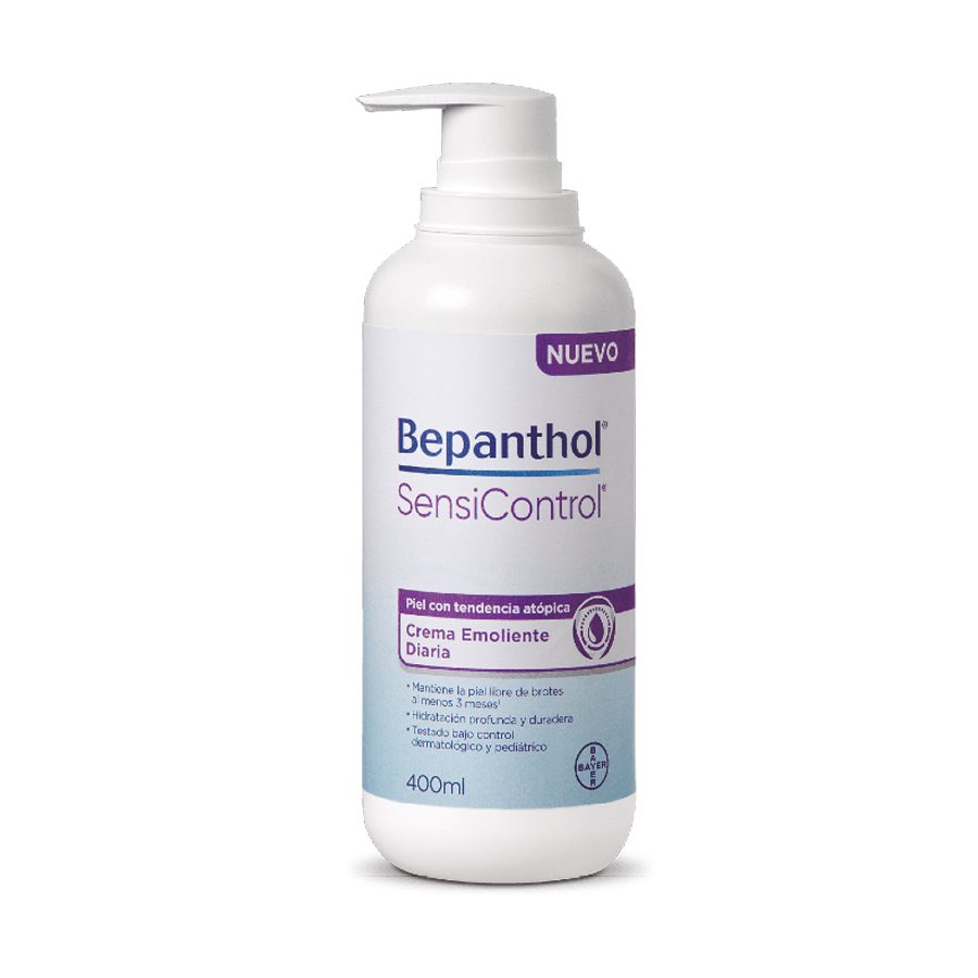 Bepanthol SensiControl Crema emoliente para pieles sensibles y atópicas - bote de 400 g