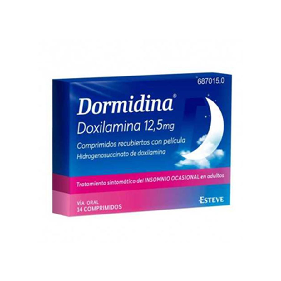 Dormidina 12.5 MG 14 Comprimidos Recubiertos