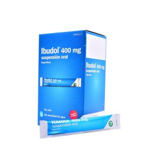 Ibudol 400 mg suspensión oral 20 sobres