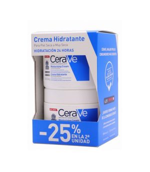 Cerave Duplo Crema Hidratante Corporal 2x340 gr -25% en la 2ª unidad