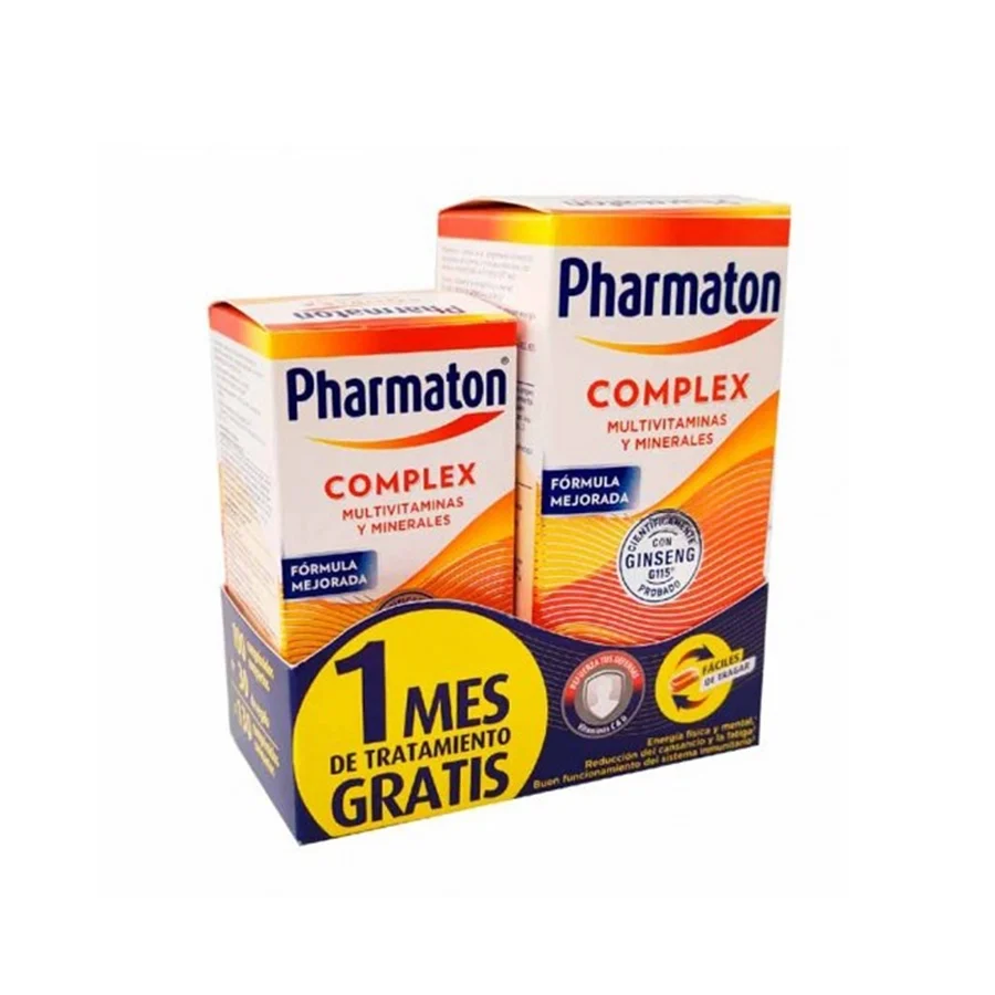 Pharmaton Complex Pack Ahorro 100 comprimidos + 30 de regalo