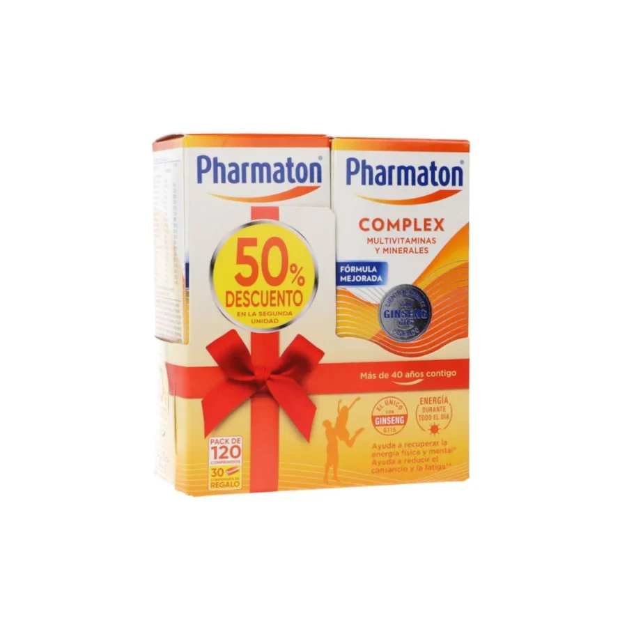 Pharmaton Complex 120 Comprimidos Pack Ahorro
