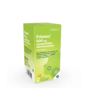 Frisionex 600 mg Comprimidos Efervescentes Mucolítico