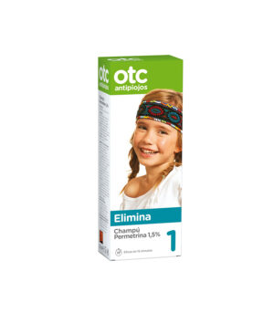 OTC Champú Elimina Piojos con Permetrina 1,5%, 125ml