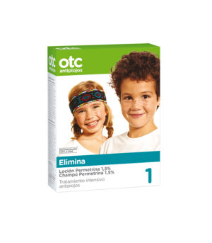 OTC Pack Antipiojos Loción + Champú Permetrina 1,5% - Tratamiento Intensivo