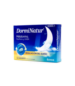 Dorminatur Melatonina, Pasiflora y Gaba 30 Comprimidos