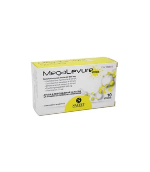 Probióticos Megalevure Plátano 600mg, 10 sobres
