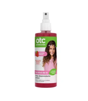 OTC Protect Spray Desenredante y Protector Antipiojos Fresa, 250 ml