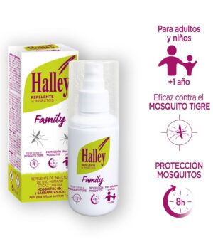 Halley Family Repelente de Insectos – Spray 200 ml