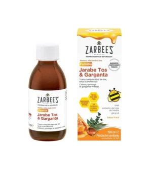 Zarbee's Jarabe Familia Tos y Garganta 150 ml